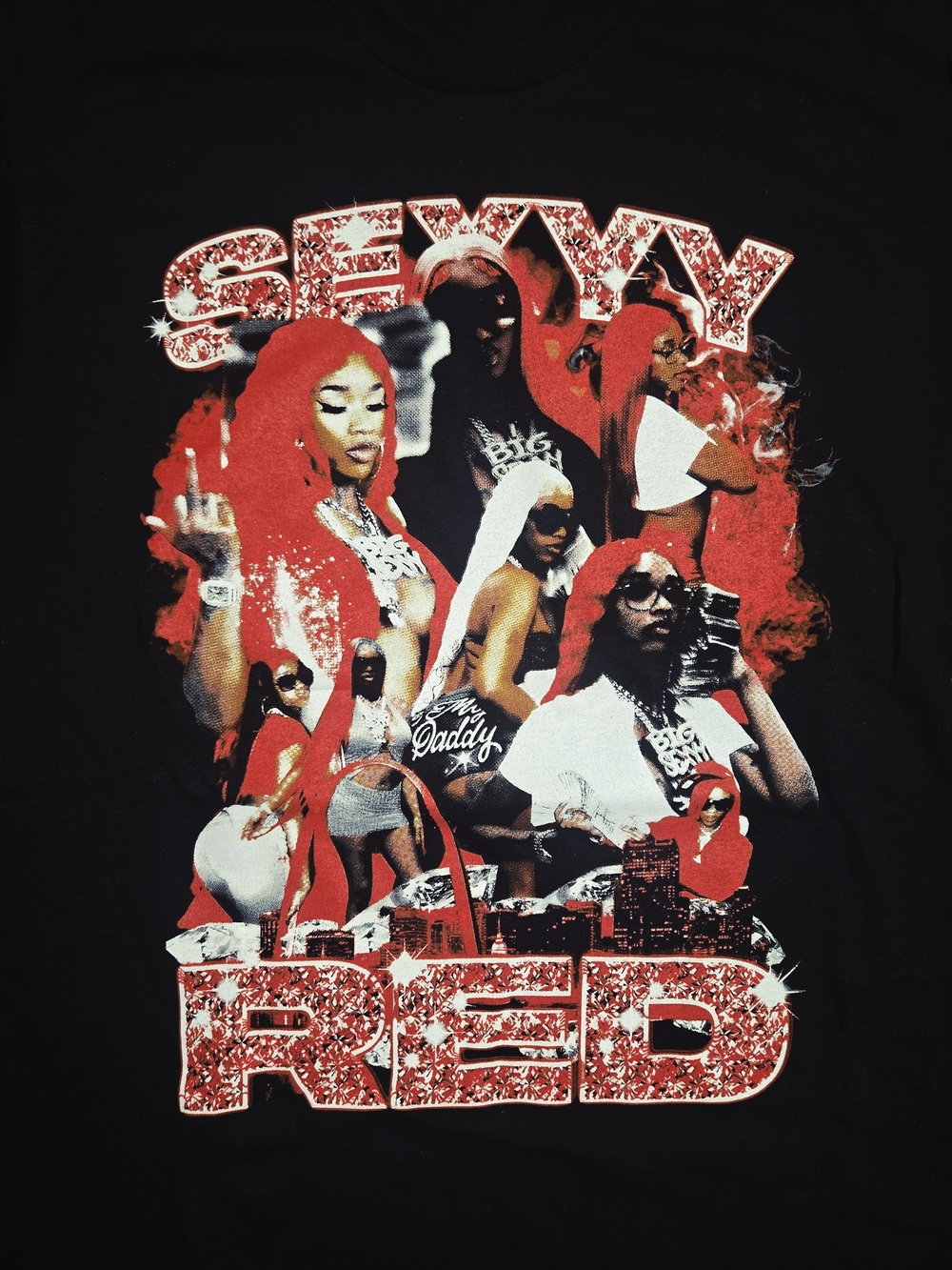 Sexyy Red's Black Tour Tee - Picture 3 of 6